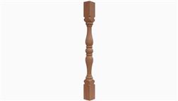 3_3x3_28_36_42_Inch_Balustrade_Wooden_Stair_Wood_Deck_Railing_Baluster_Spindle_Cedar_Treated_Ipe_Jefferson