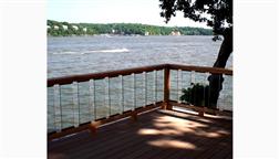DeKor_Twelve_12_Inch_Wide_One_1_Inch_Thick_One_1_Foot_Width_Glass_Balustrade_Lake_Water